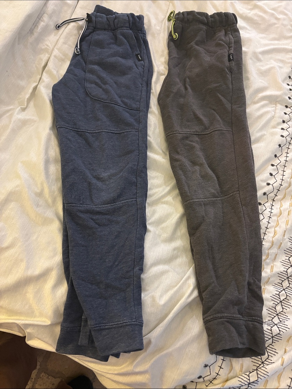 Lee Kids Sweat Joggers - Navy & Charcoal